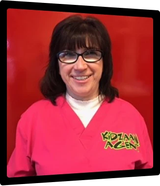 Becki, assistant manager smiling