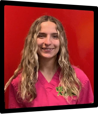 Brandy, dental assistant smiling