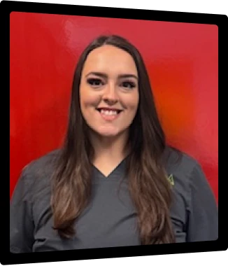 Catherine, dental assistant smiling