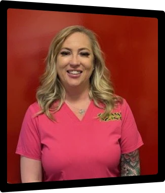 Megan, treatment coordinator smiling